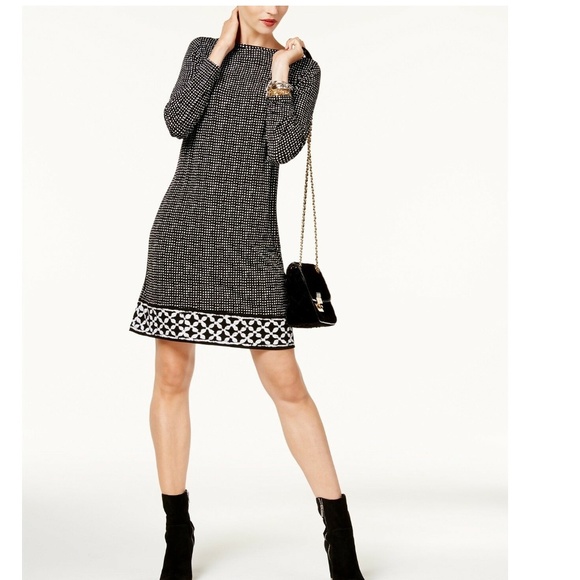 Michael Kors Dresses & Skirts - Michael Kors Women's Long-Sleeve Graphic-Print